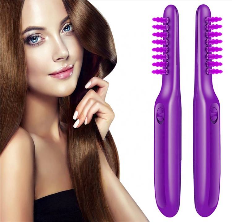 New Stye Electric Detangling Portable Electrical Comb Brush Massage Electric Detangling Brush with Brush Cover For Adults & Kids